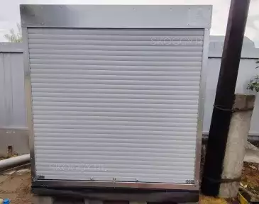 Шкаф для садового инвентаря и хозяйственных вещей в цинковом цвете в дер. Белозериха, Раменский г.о, МО