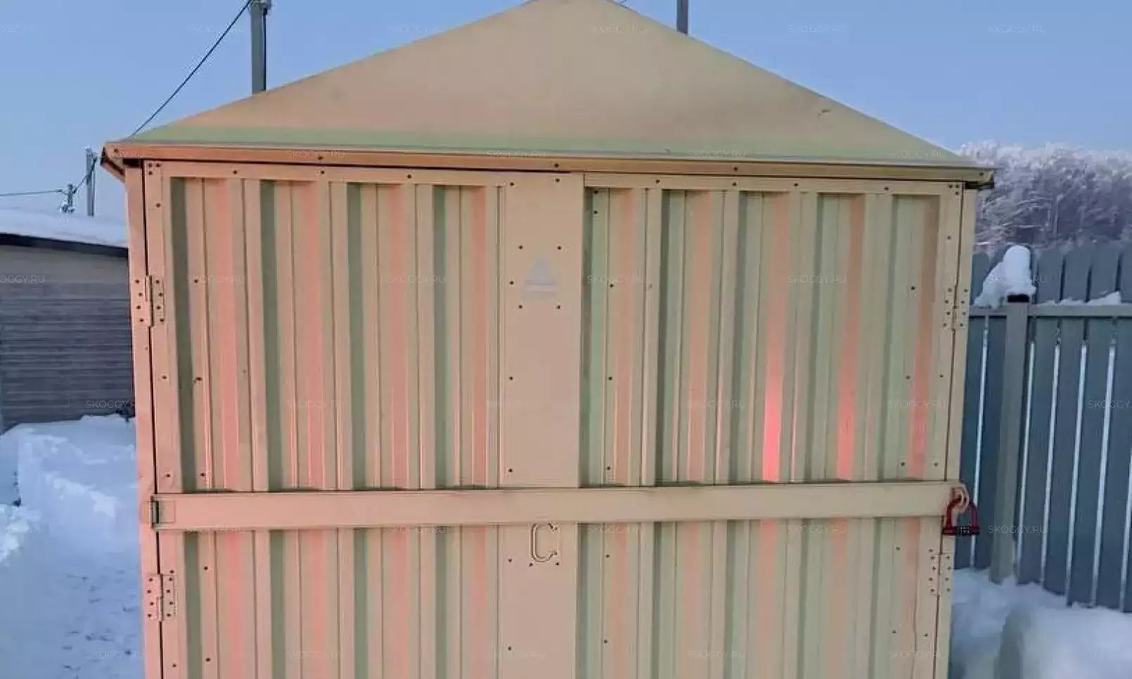 Элегантный гараж в СТ Молдавский хуторок, Заокский р-н, Тульская обл.